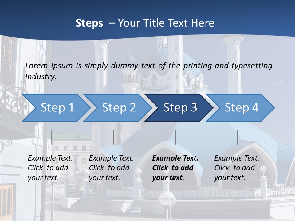 Islam Tower Millennium PowerPoint Template