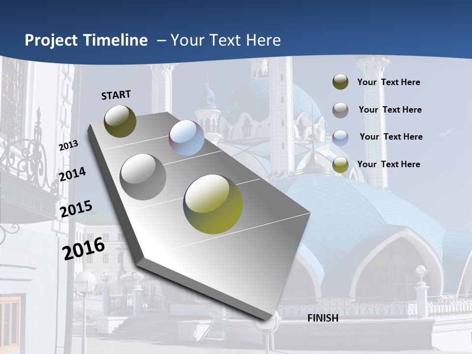 Islam Tower Millennium PowerPoint Template