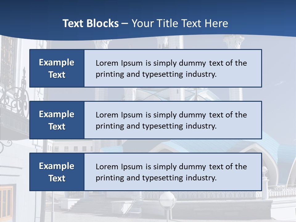 Islam Tower Millennium PowerPoint Template
