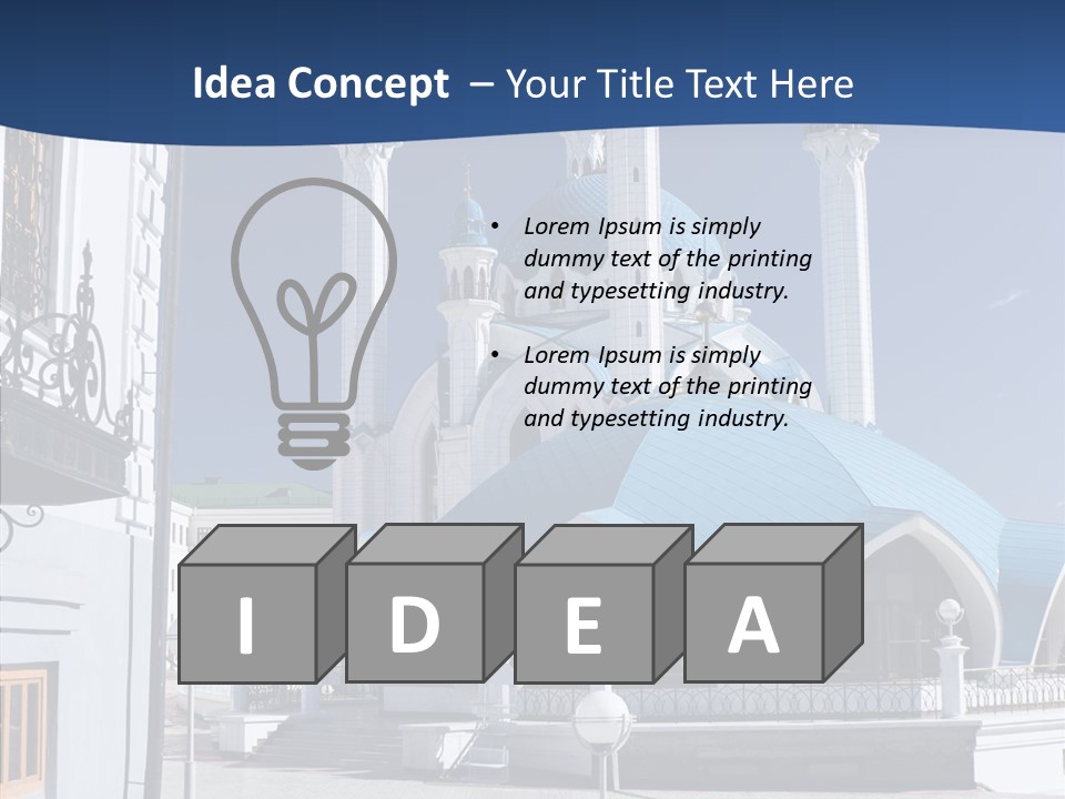 Islam Tower Millennium PowerPoint Template