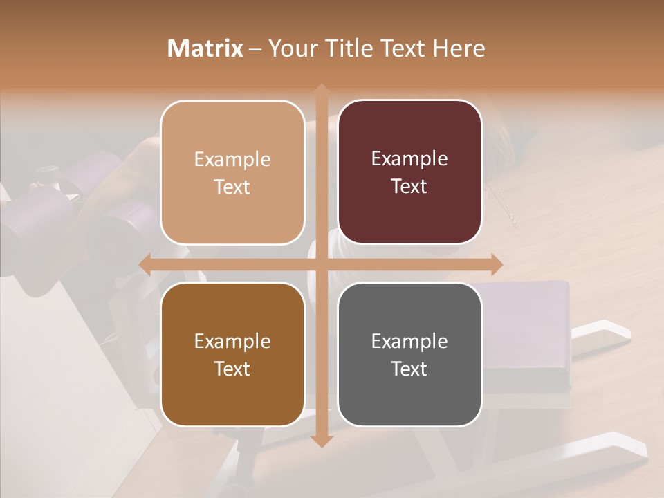 Vitality Wellbeing Activewear PowerPoint Template