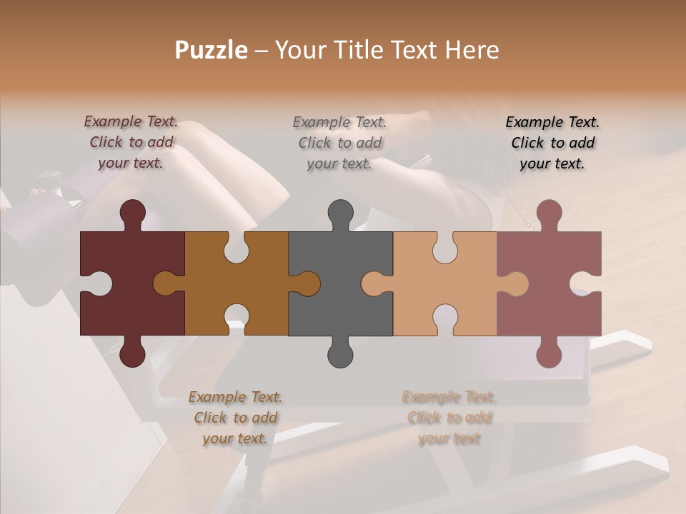 Vitality Wellbeing Activewear PowerPoint Template