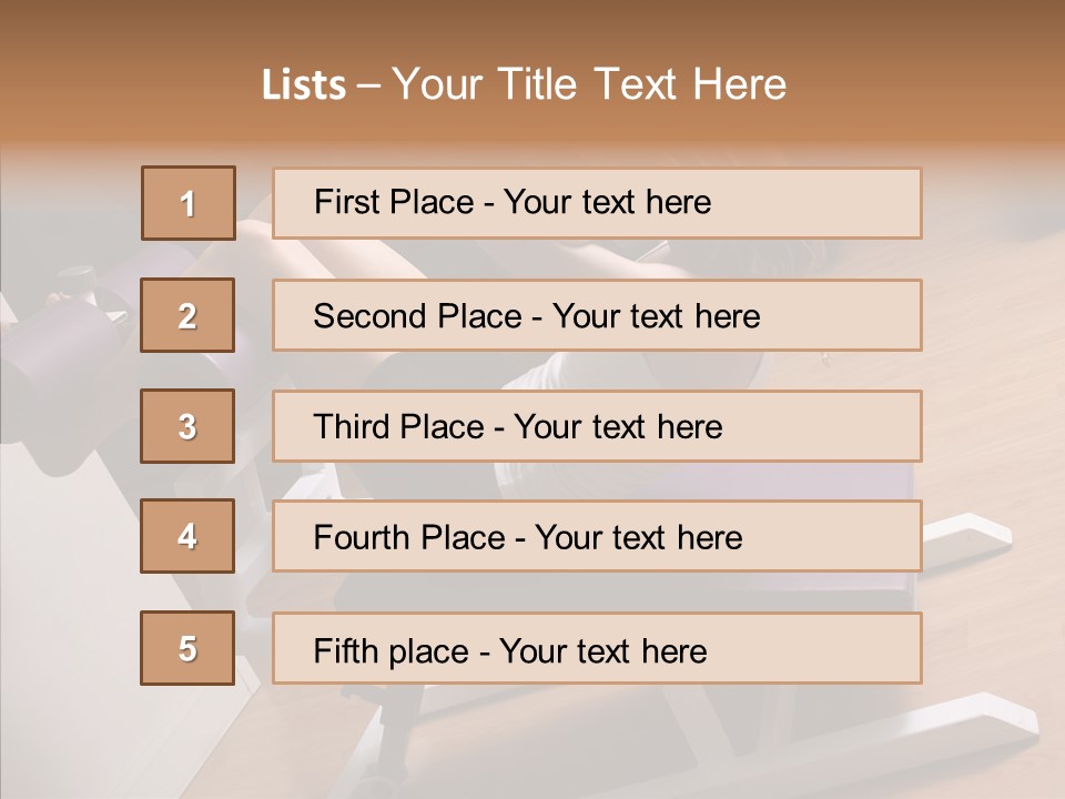 Vitality Wellbeing Activewear PowerPoint Template