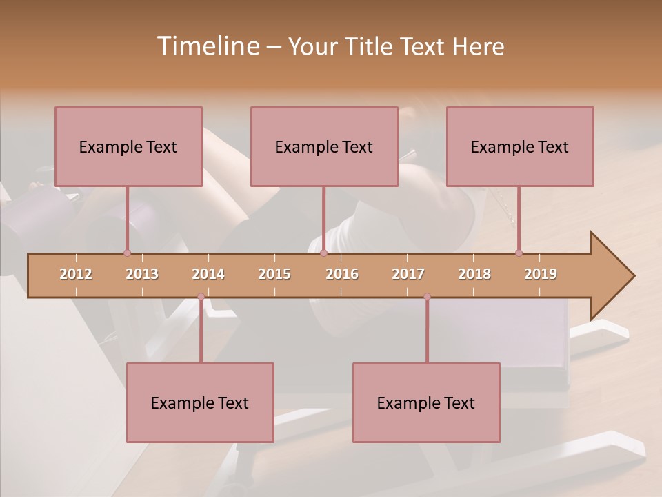 Vitality Wellbeing Activewear PowerPoint Template