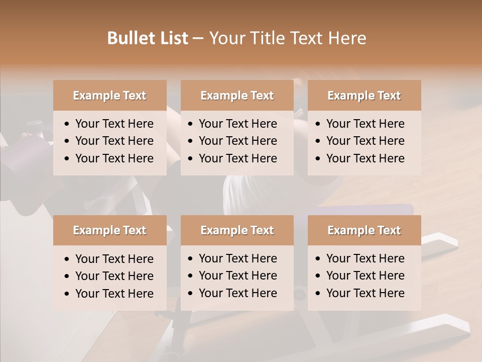 Vitality Wellbeing Activewear PowerPoint Template
