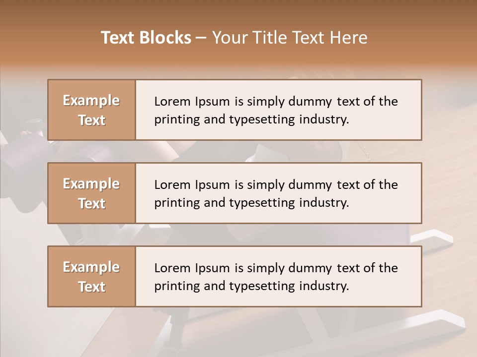 Vitality Wellbeing Activewear PowerPoint Template