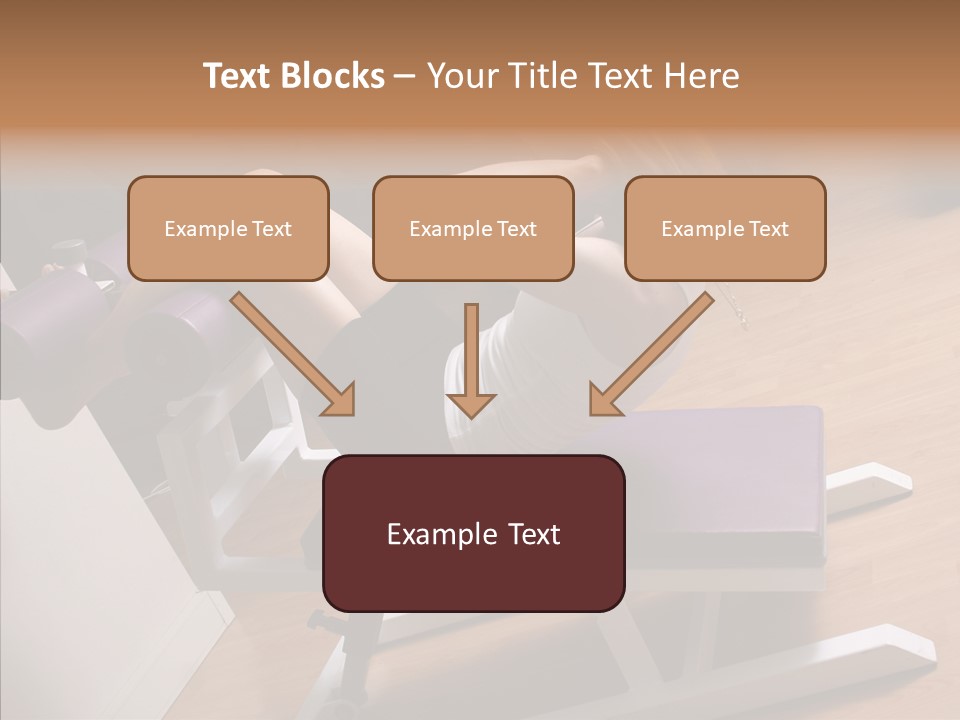 Vitality Wellbeing Activewear PowerPoint Template
