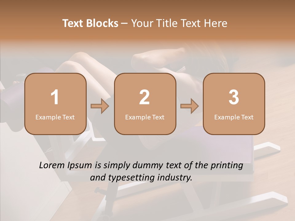 Vitality Wellbeing Activewear PowerPoint Template