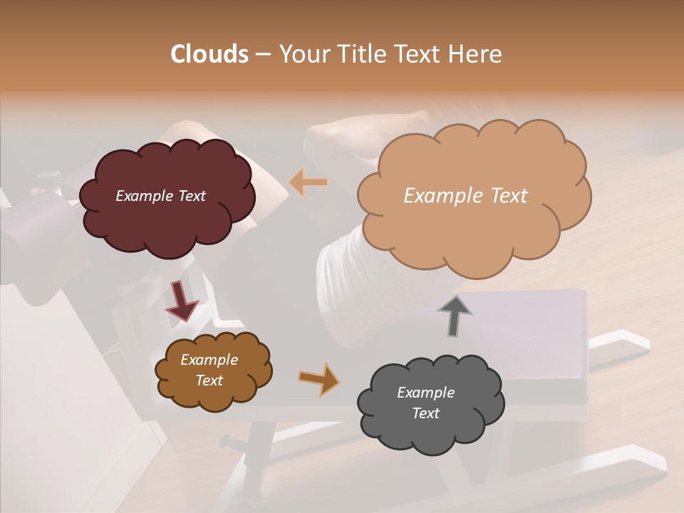 Vitality Wellbeing Activewear PowerPoint Template