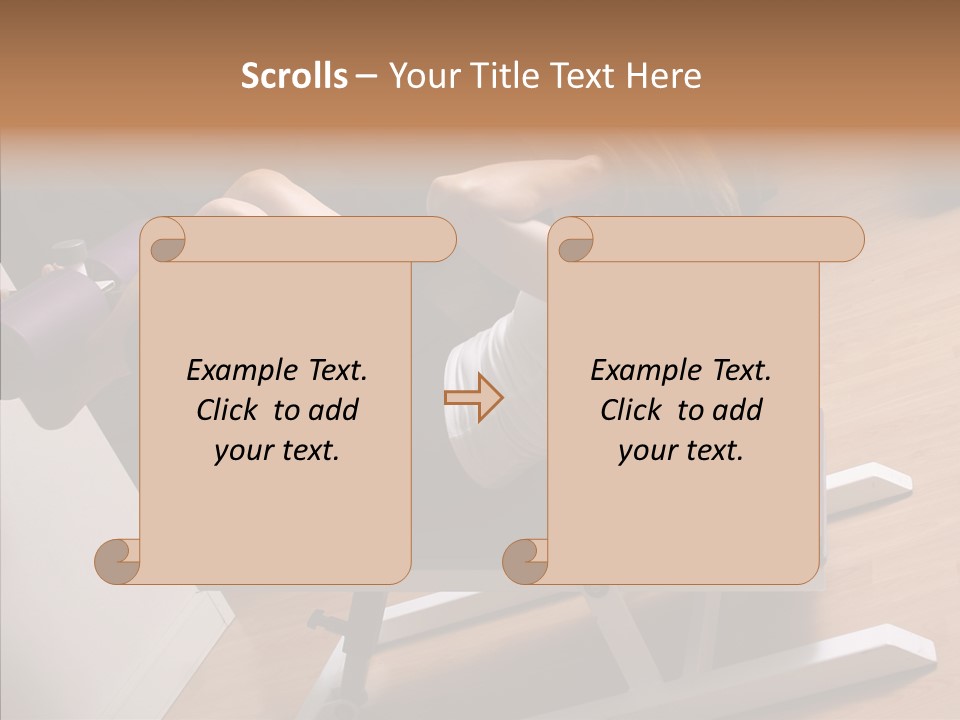 Vitality Wellbeing Activewear PowerPoint Template