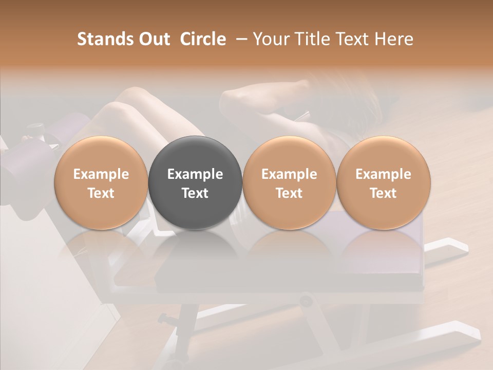 Vitality Wellbeing Activewear PowerPoint Template