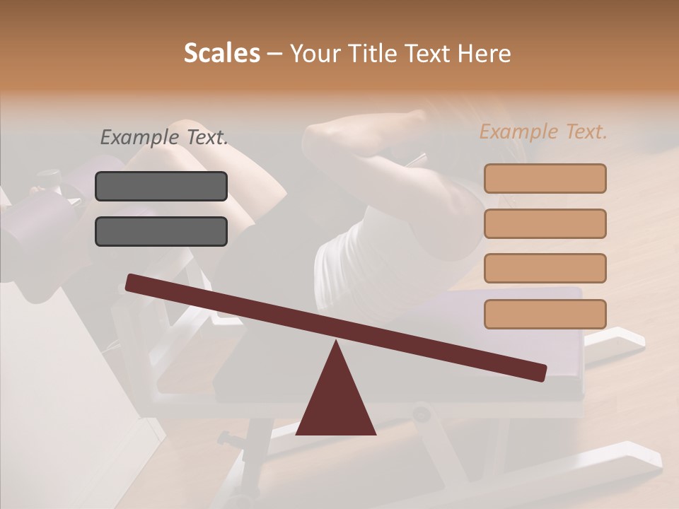 Vitality Wellbeing Activewear PowerPoint Template