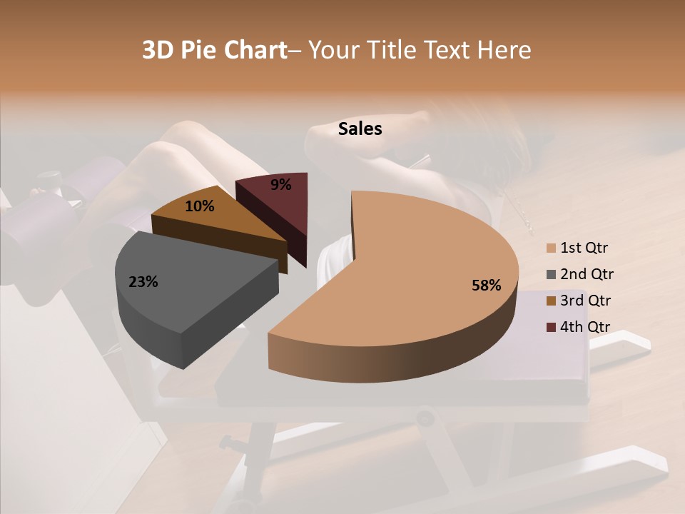 Vitality Wellbeing Activewear PowerPoint Template