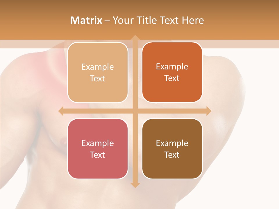 Cramp Male Man PowerPoint Template