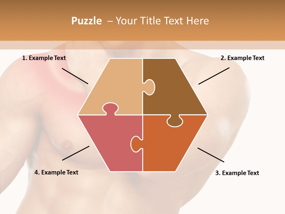 Cramp Male Man PowerPoint Template