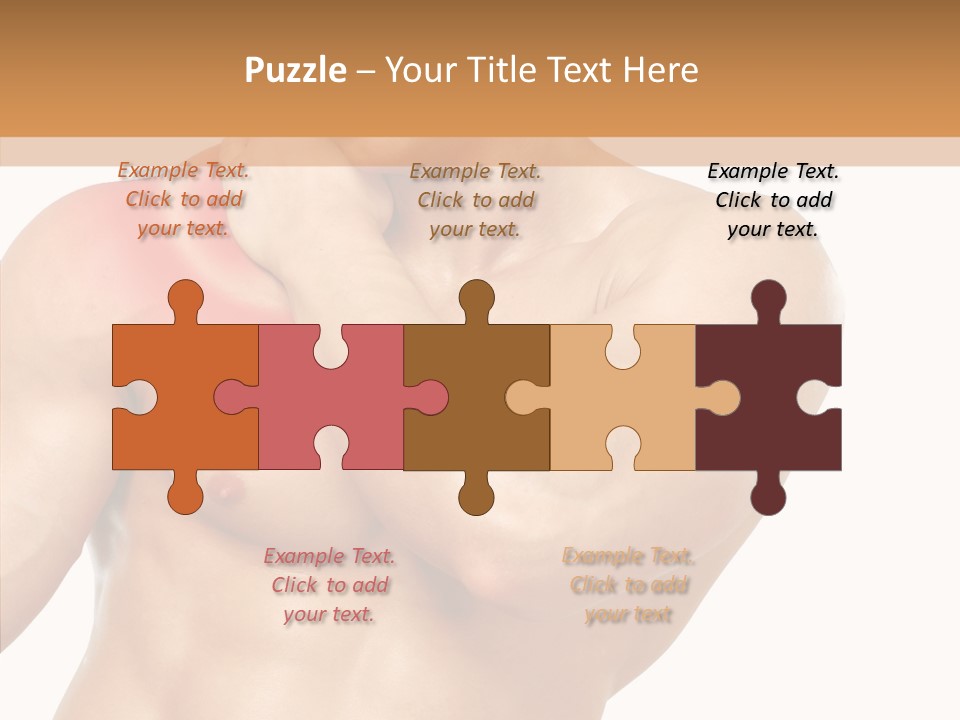 Cramp Male Man PowerPoint Template