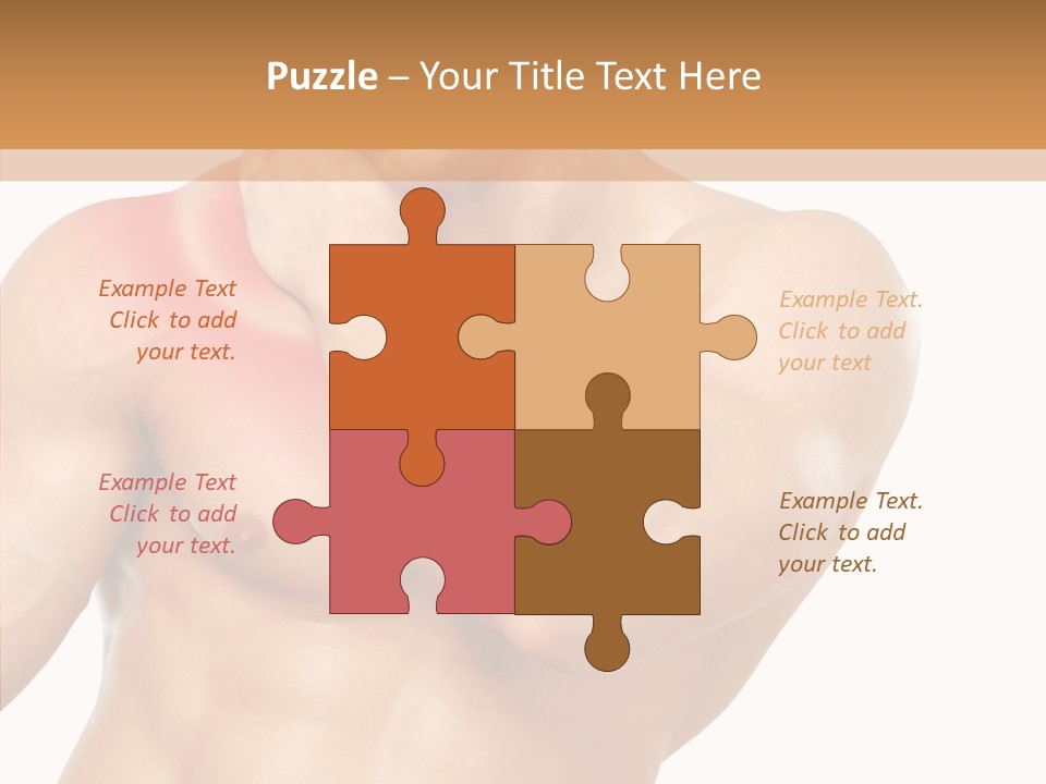 Cramp Male Man PowerPoint Template