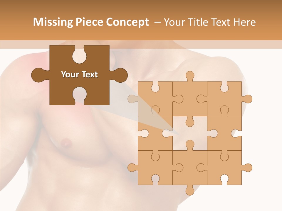 Cramp Male Man PowerPoint Template