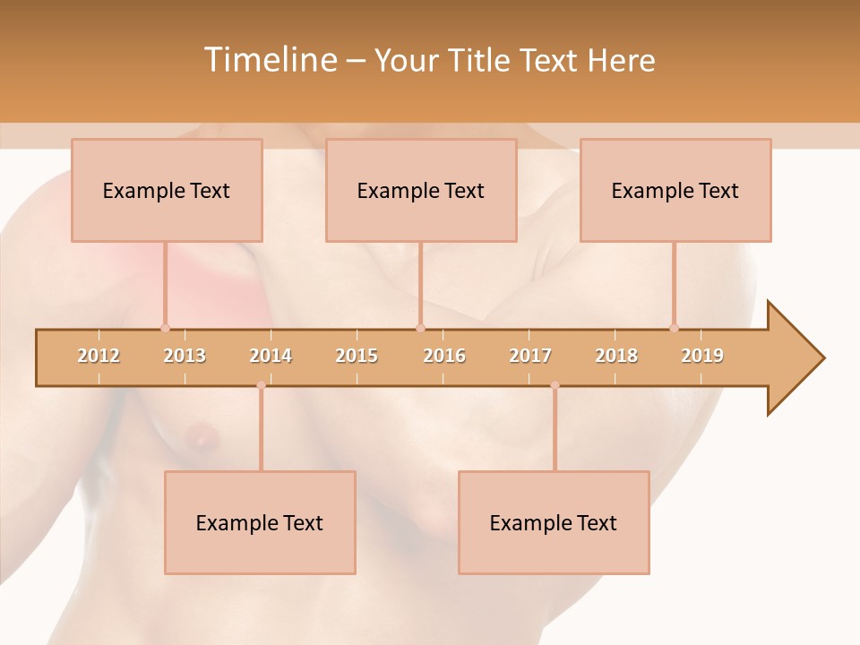 Cramp Male Man PowerPoint Template