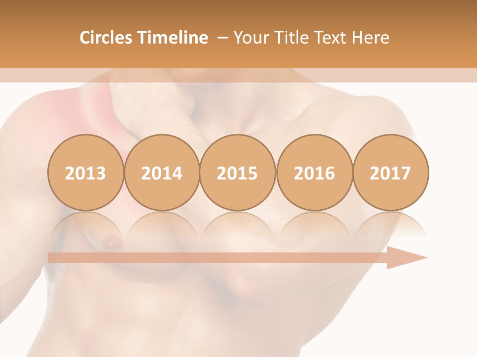 Cramp Male Man PowerPoint Template