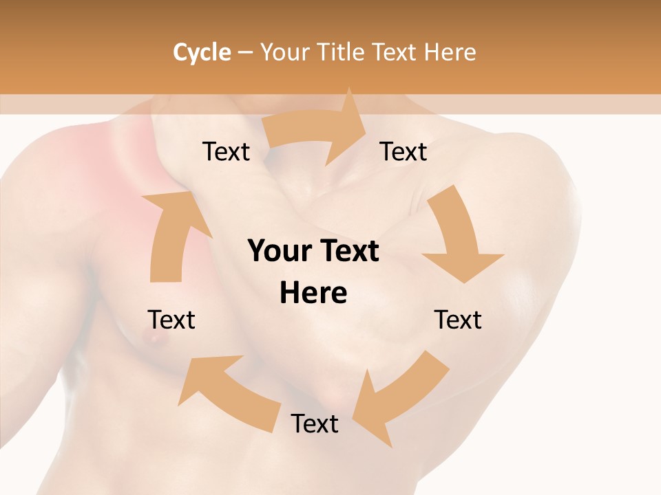 Cramp Male Man PowerPoint Template