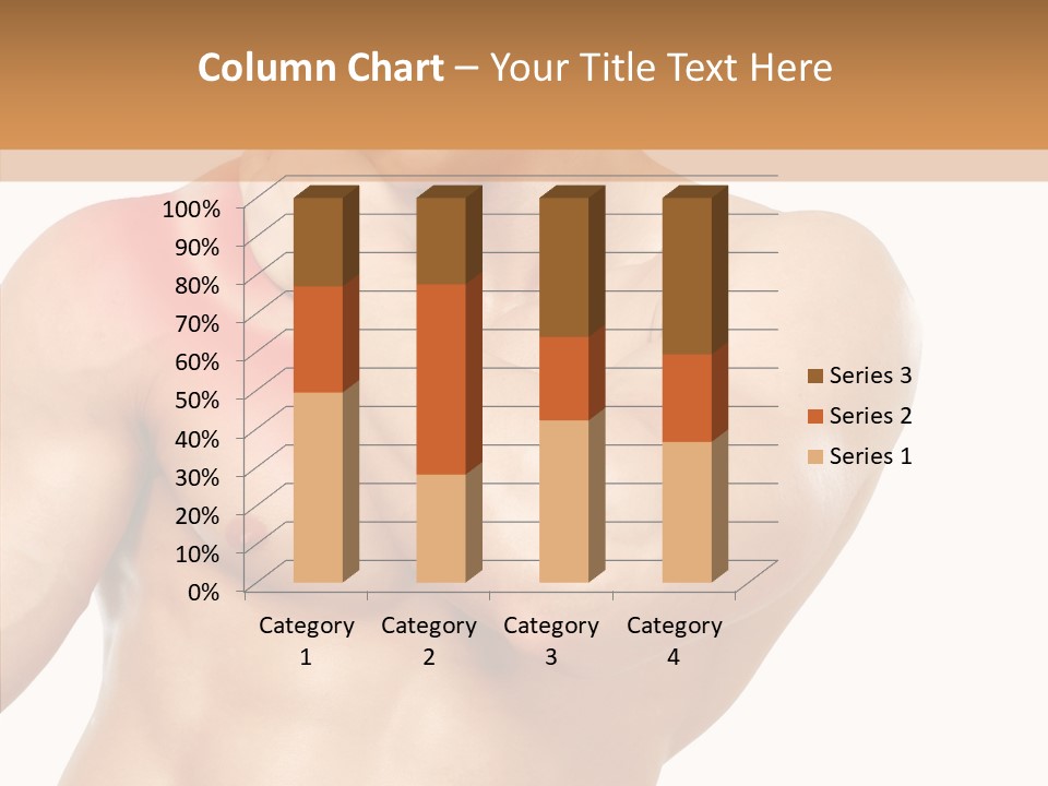 Cramp Male Man PowerPoint Template