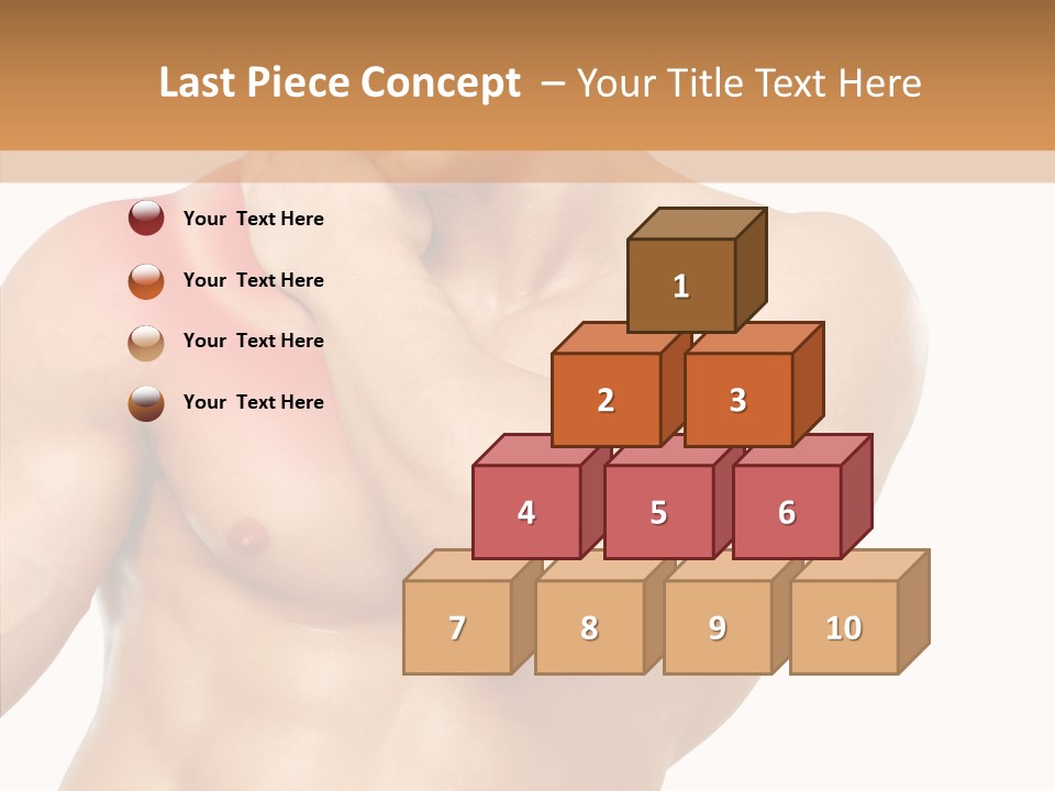 Cramp Male Man PowerPoint Template