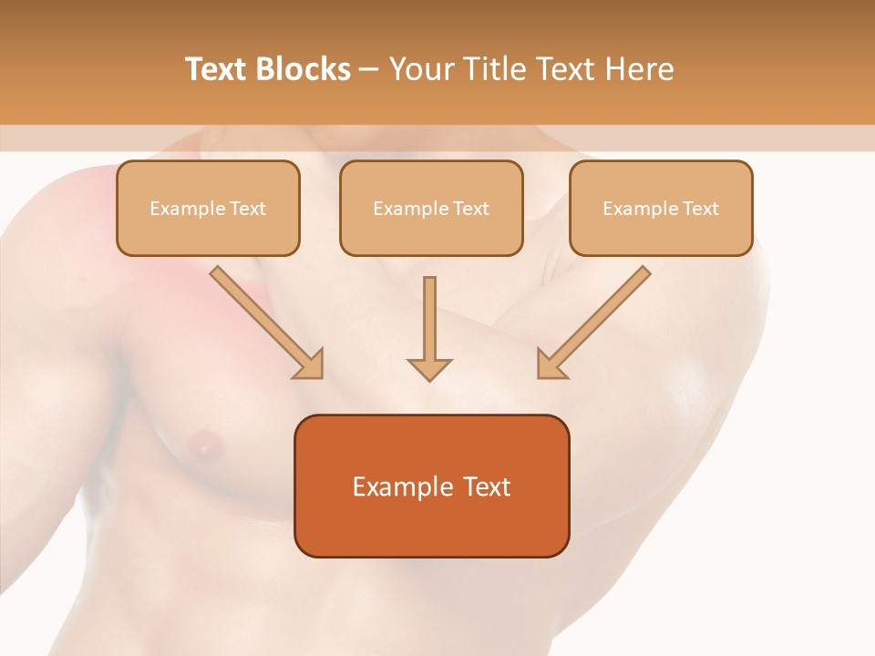 Cramp Male Man PowerPoint Template