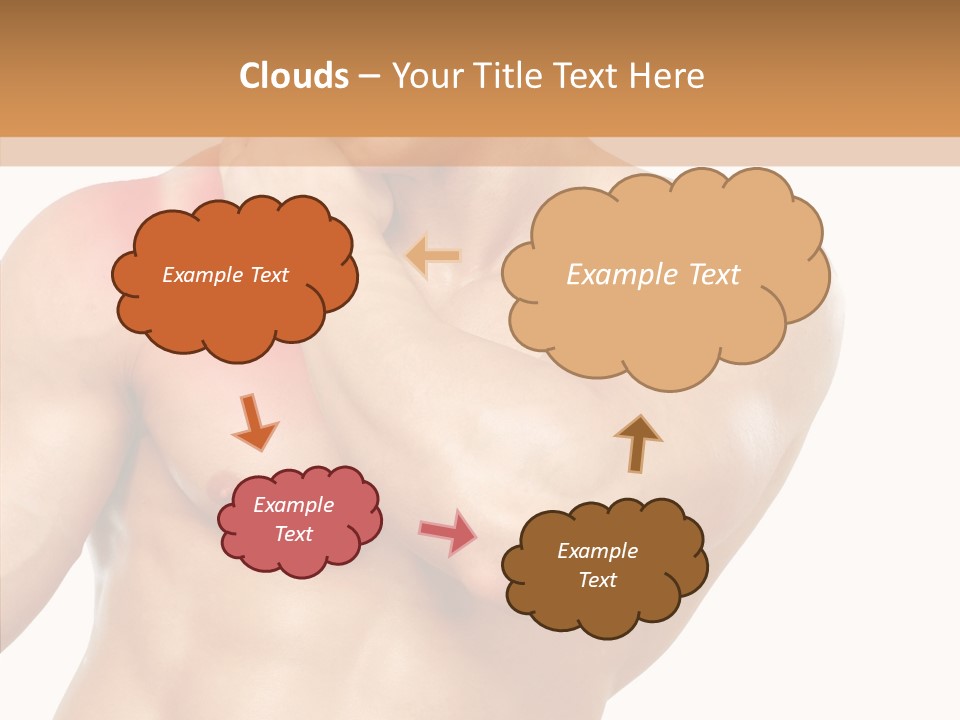 Cramp Male Man PowerPoint Template