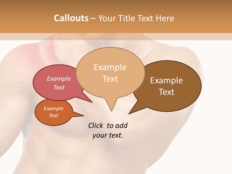 Cramp Male Man PowerPoint Template