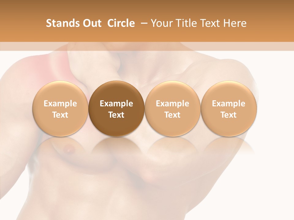 Cramp Male Man PowerPoint Template