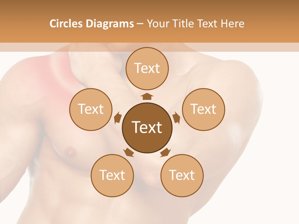 Cramp Male Man PowerPoint Template