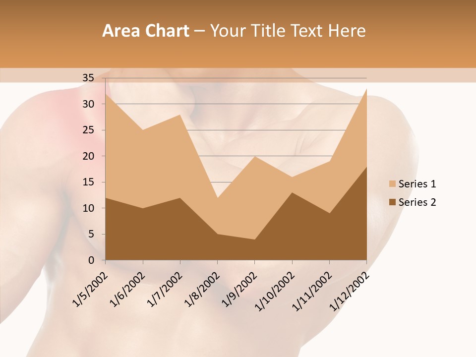 Cramp Male Man PowerPoint Template