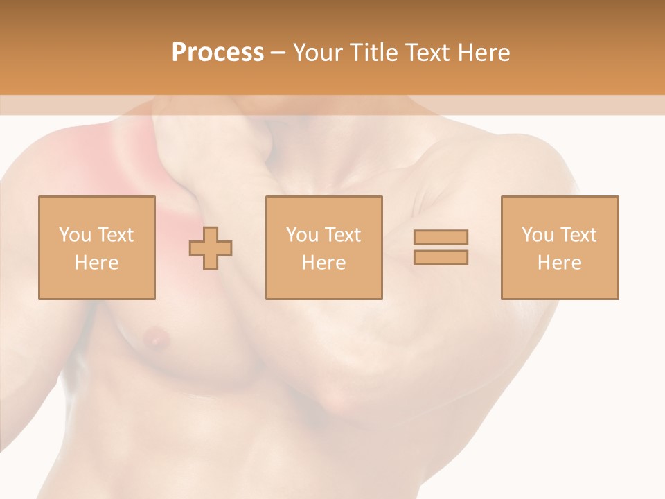 Cramp Male Man PowerPoint Template