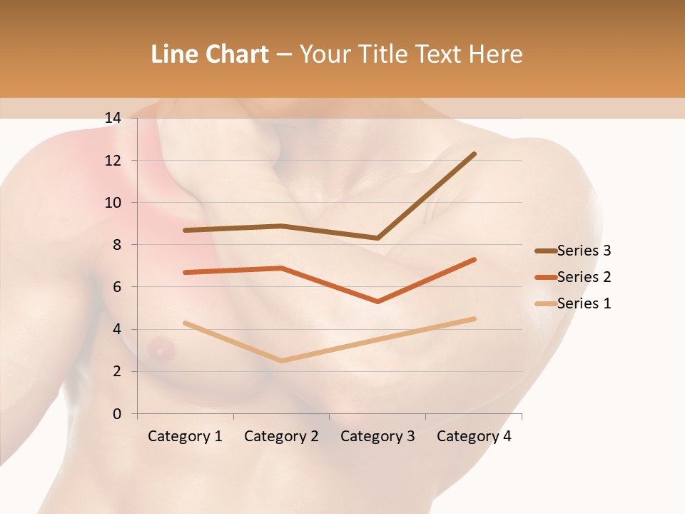 Cramp Male Man PowerPoint Template