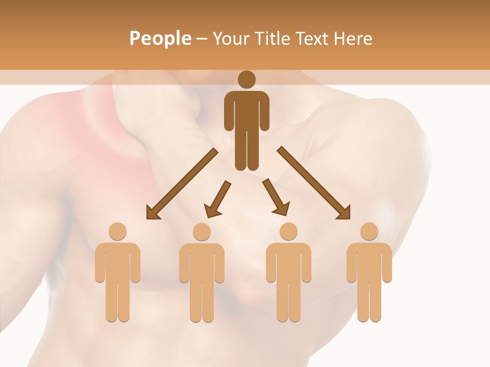 Cramp Male Man PowerPoint Template