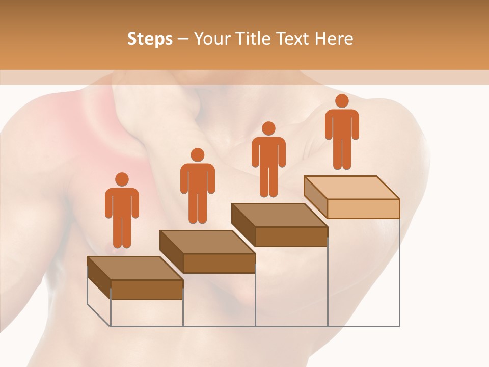 Cramp Male Man PowerPoint Template