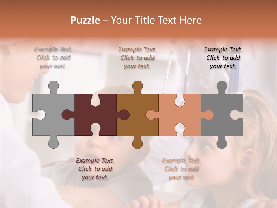 Care Joy Boys PowerPoint Template