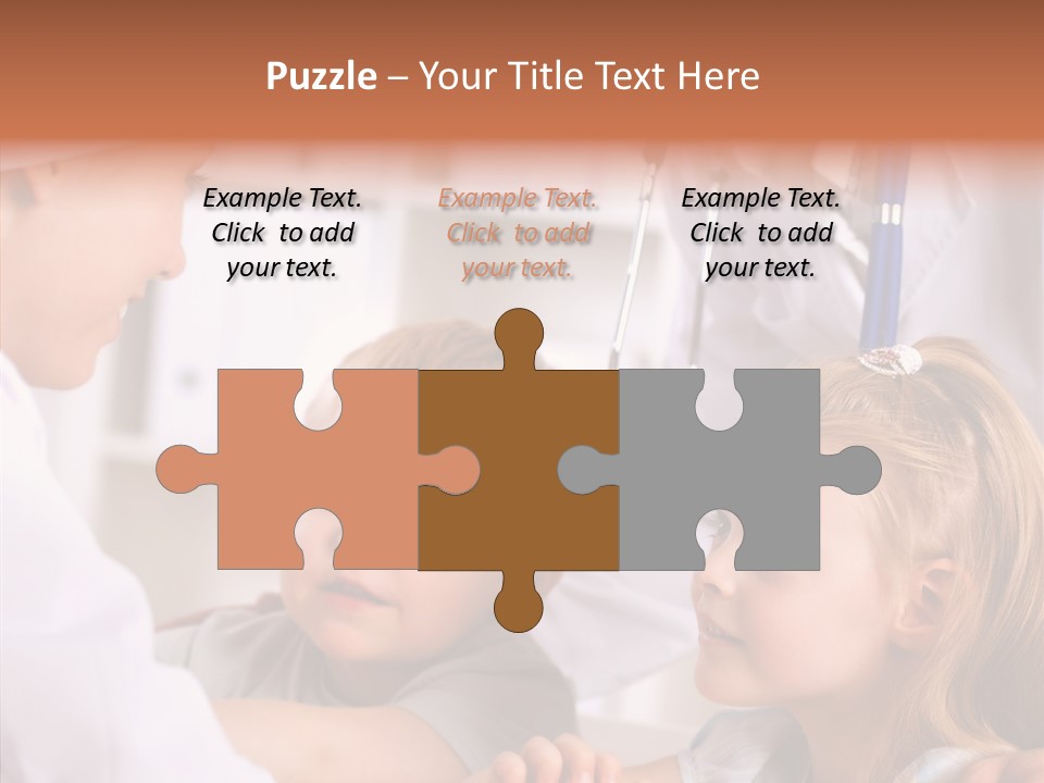 Care Joy Boys PowerPoint Template