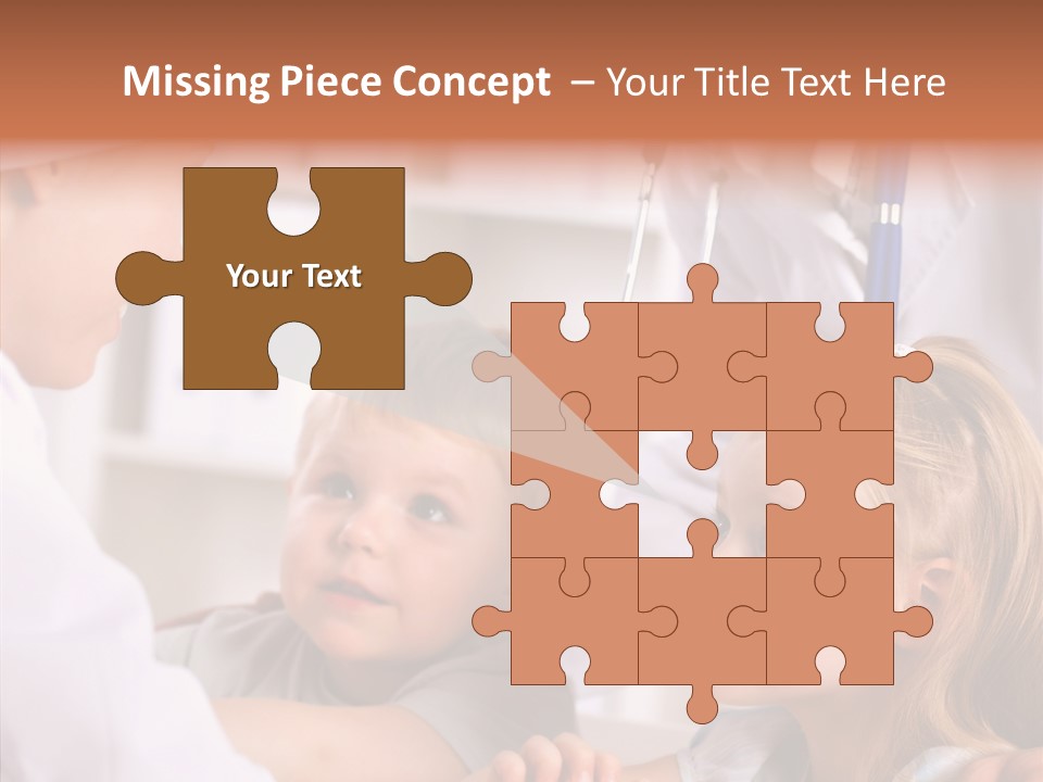 Care Joy Boys PowerPoint Template