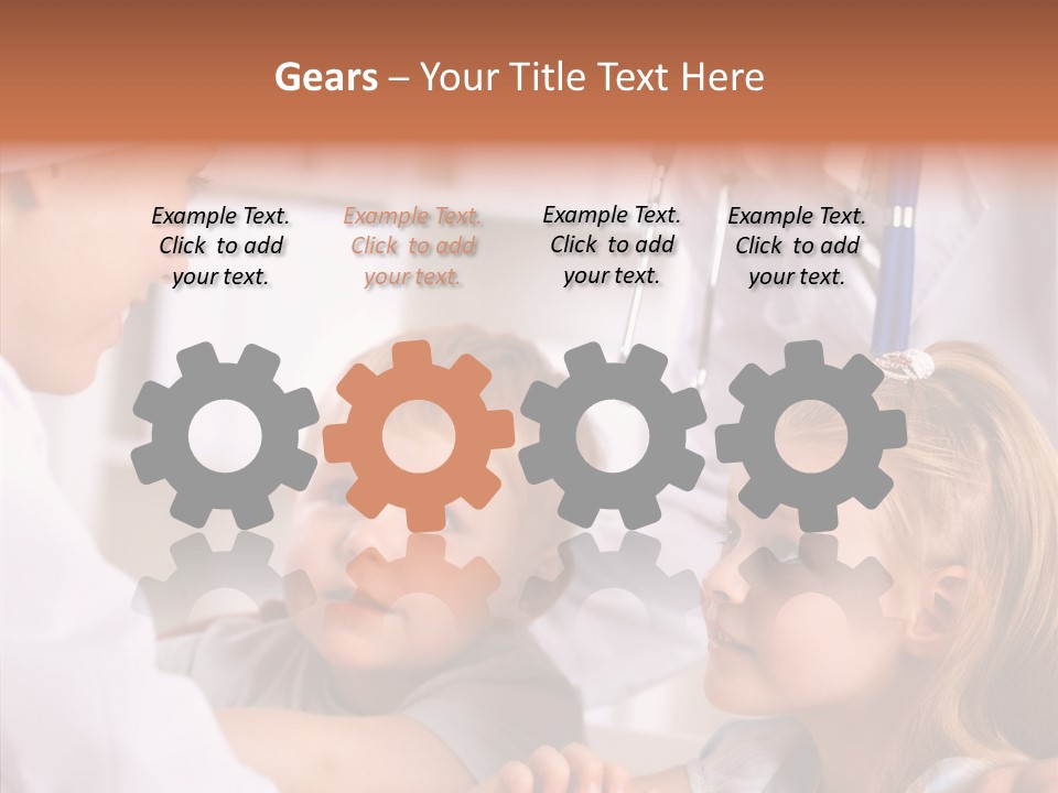 Care Joy Boys PowerPoint Template