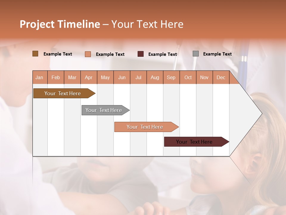 Care Joy Boys PowerPoint Template
