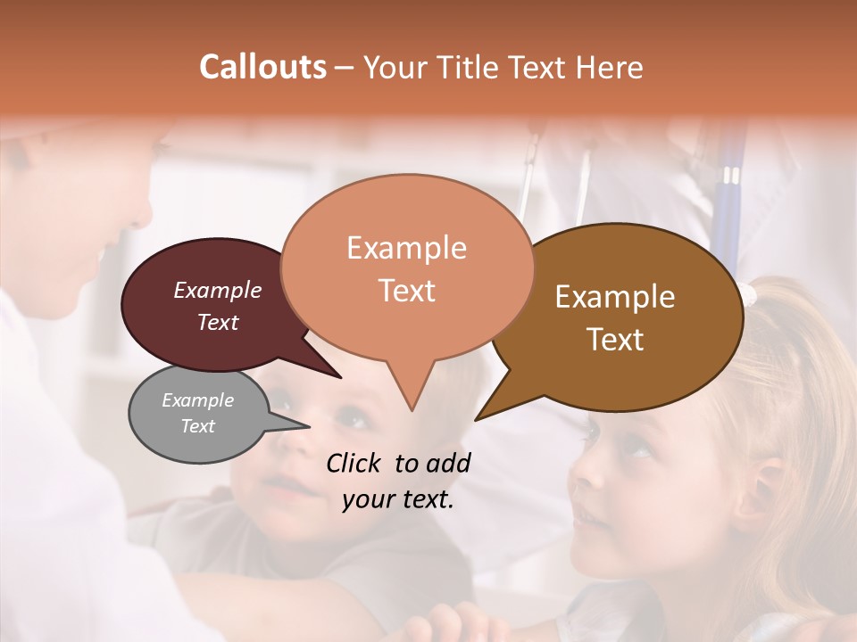Care Joy Boys PowerPoint Template