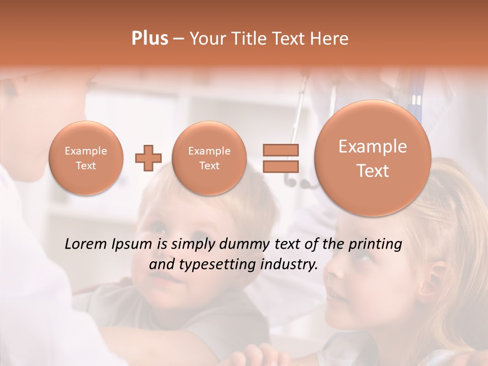 Care Joy Boys PowerPoint Template