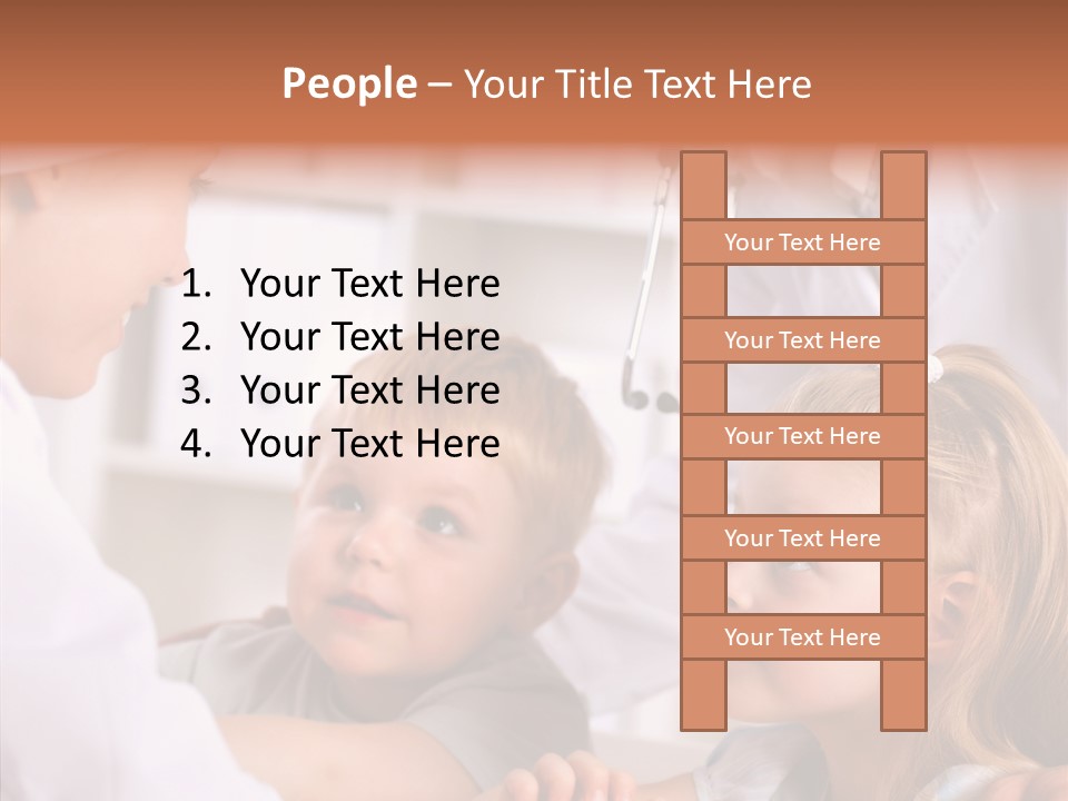 Care Joy Boys PowerPoint Template
