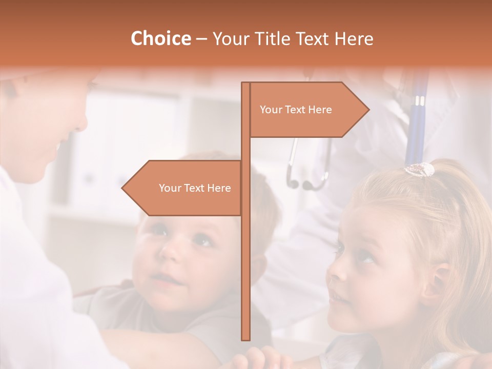 Care Joy Boys PowerPoint Template