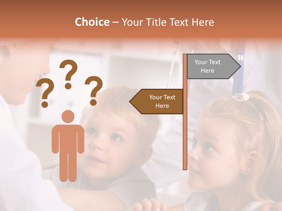 Care Joy Boys PowerPoint Template