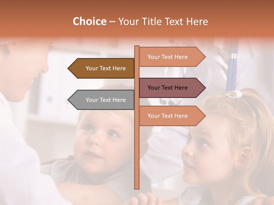 Care Joy Boys PowerPoint Template