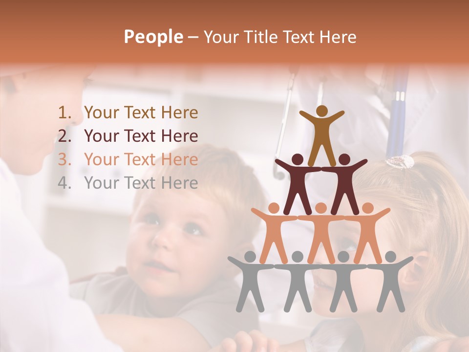 Care Joy Boys PowerPoint Template