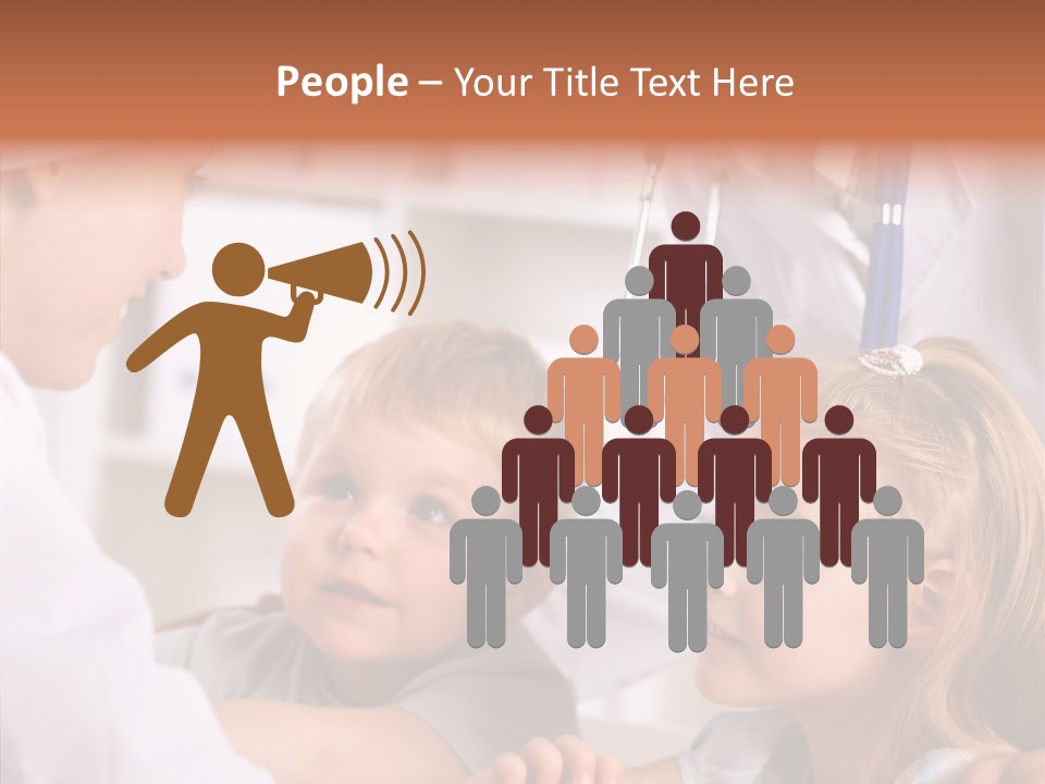 Care Joy Boys PowerPoint Template